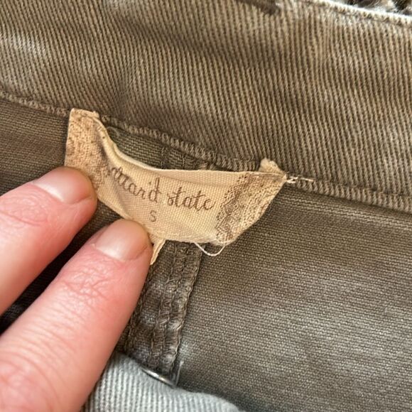 ALTAR’D STATE Khaki Button Down Skirt - Picture 2 of 6